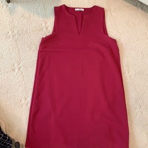 Fuschia dress. Great for work